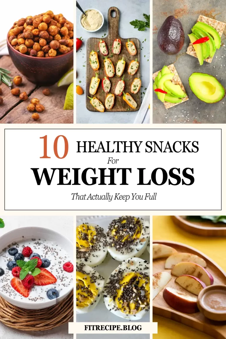 10 Healthy Snacks for Weight Loss That Actually Keep You Full