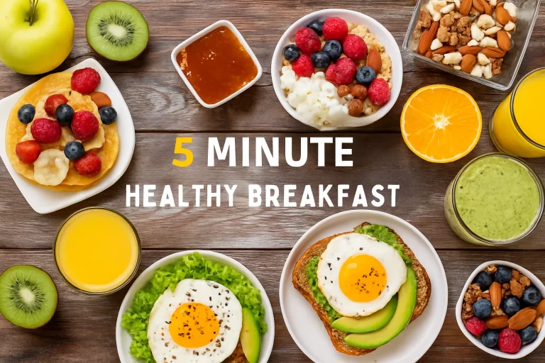5-Minute Healthy Breakfast Recipes That Keep You Full for Hours