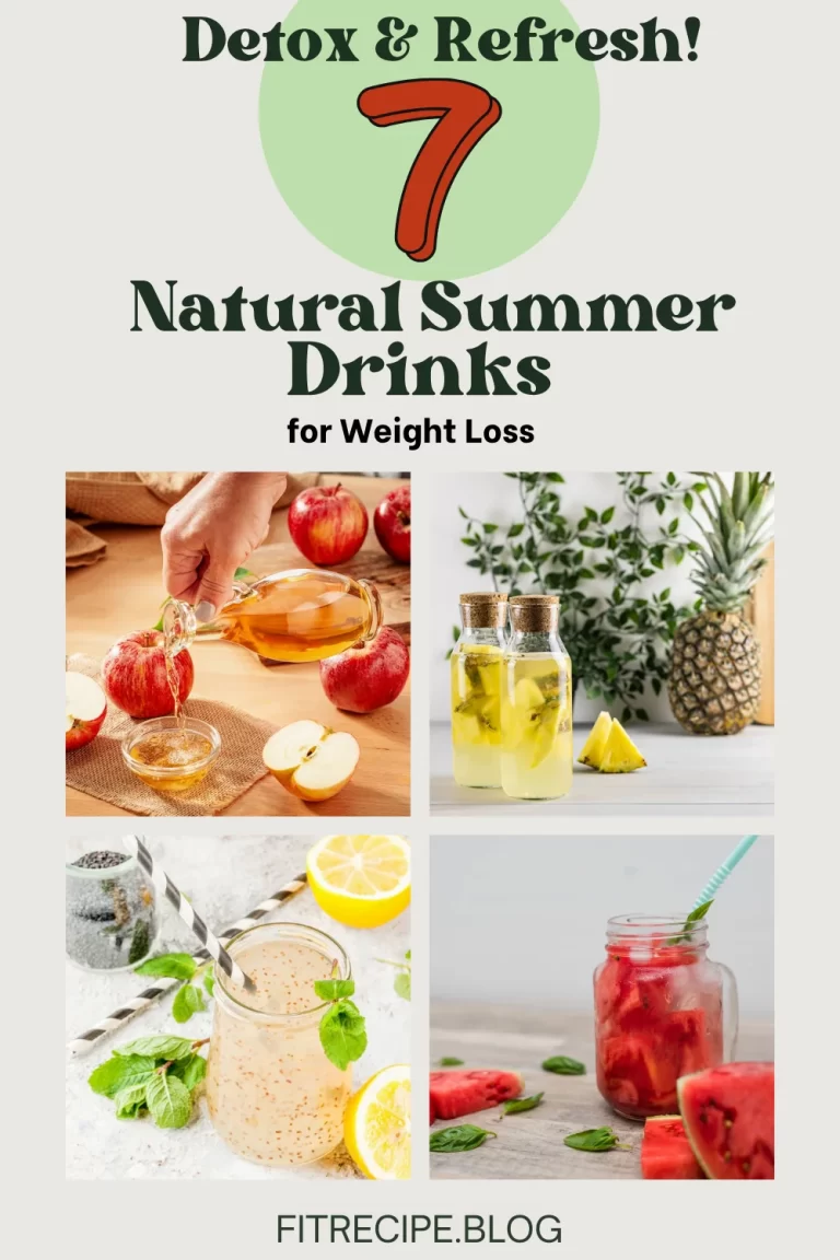 Detox & Refresh! 7 Natural Summer Drinks for Weight Loss